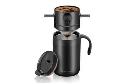 16oz Portable Coffee Maker Set