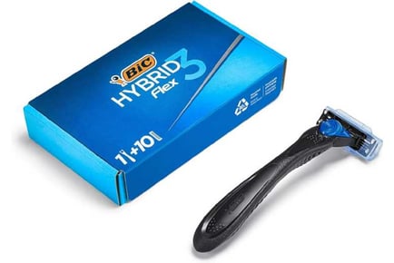 BIC Hybrid 3 Flex Refillable Men's Razor