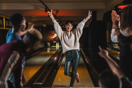 All Star Lanes: 1 Game of Bowling & Cocktail or Milkshake For Up To 6 People - Food Upgrade Available! 4 Central London Locations!