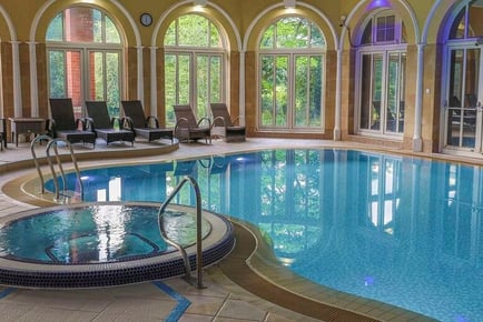 Sutton Coldfield: 4* Moor Hall Hotel & Spa Stay, Dinner, Leisure Access, Breakfast & Late Checkout for 2