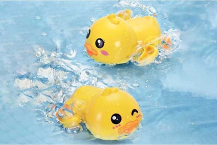 4Pcs Kids Wind-up Pool Bath Toys Set