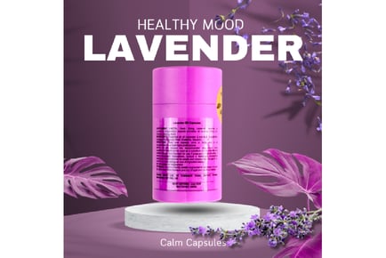 Lavender Calm Relaxation Capsules