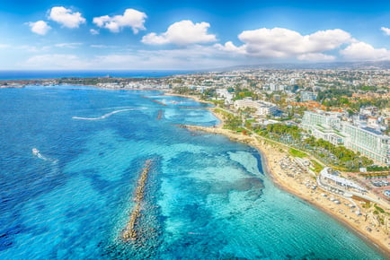 4* Cyprus Beach Holiday: Award-Winning Hotel, Half-Board & Flights