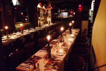 3 Course Meal & Glass of Prosecco for 2 at Mediterranean Cafe - Soho