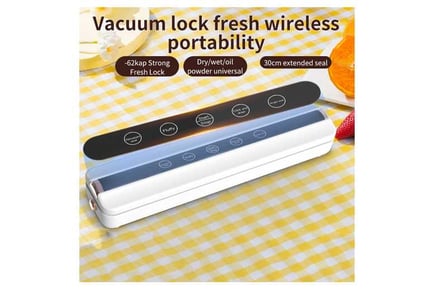 Ultimate Portable Vacuum Food Sealer Machine Set