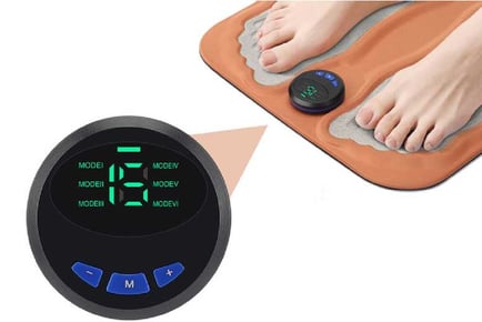 6-Mode Electric EMS Foot Massage Mat for Ultimate Relaxation