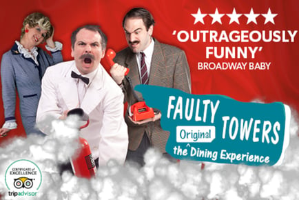 3* or 4* London Hotel Stay and Faulty Towers: The Dining Experience