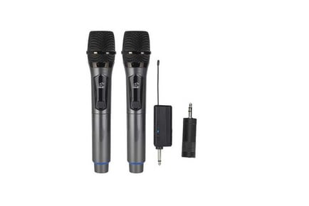 2Pcs Set Wireless Handheld Microphones