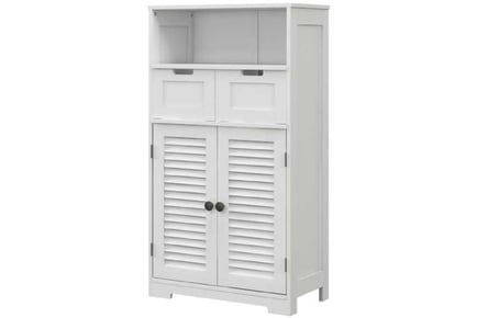 Three-Part Storage Unit w/ Drawers