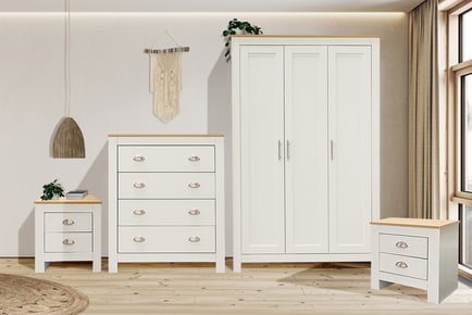 Bedroom Furniture - Light Grey, Dark Grey or White!