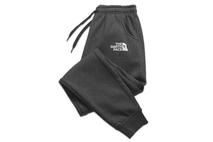 Men's North Face Inspired Casual Joggers - 6 Sizes & 4 Colours