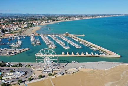 Rimini, Italy Beach Escape: Full Board Hotel & Flights