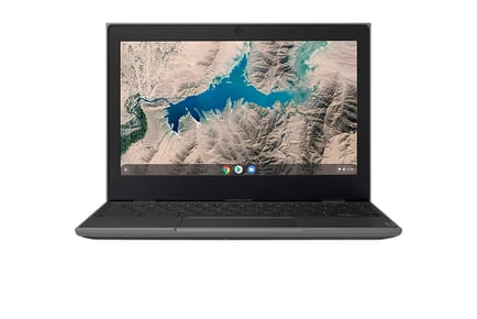 Lenovo Chromebook 100E 11.6inch 4GB RAM with Case and Headphones!