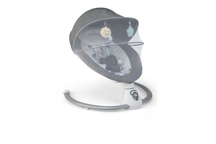 Baby Bouncer with 5 Swing Speeds and Built-in Music - 2 Colours