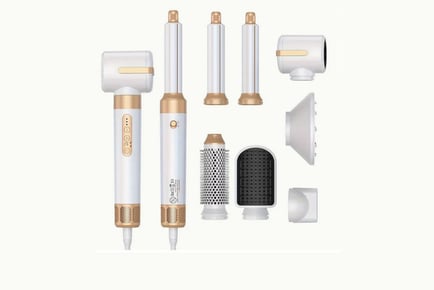 7-in-1 Multi-Function Hot Air Styler - White or Black!