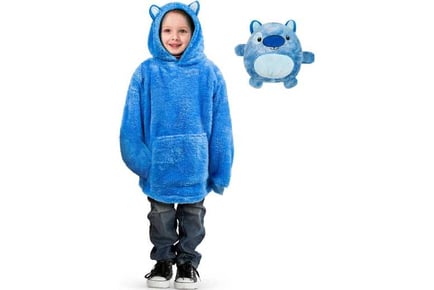 Oversized Kids Snuggle Hoodie