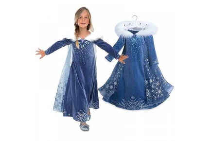 Enchanting Snowflake Queen Dress