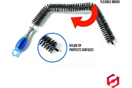 Ultimate Radiator Cleaning Brush with Flexible Neck