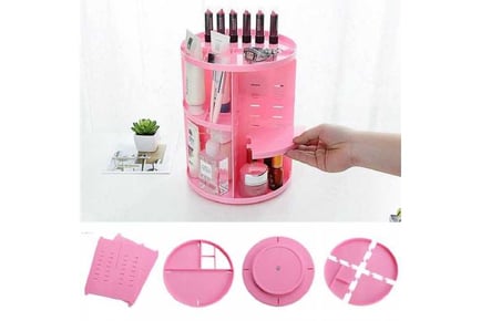 Revolutionary 360° Rotating Make-Up Holder