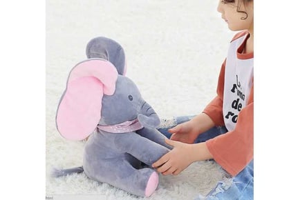 Charming Peek-A-Boo Elephant Toy