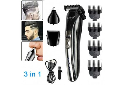 Ultimate Rechargeable Hair Clipper Kit