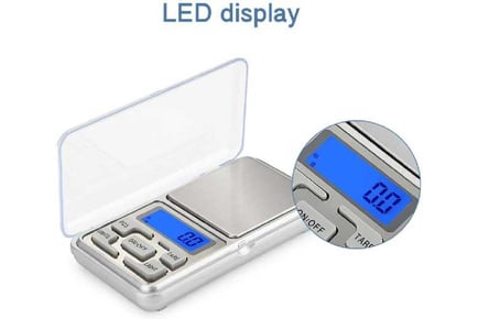 Compact Digital Electronic LCD Pocket Weighing Scales