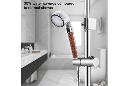 Transformative High Pressure LED Shower Head