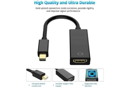 Mini DisplayPort to HDMI Marvel Adapter Cable