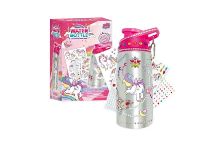 Kid's Water Bottle Craft Kit - 4 Designs