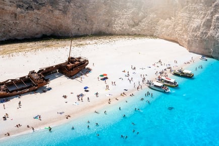 Zante Beach Break: Studio Accommodation, Pool & Return Flights