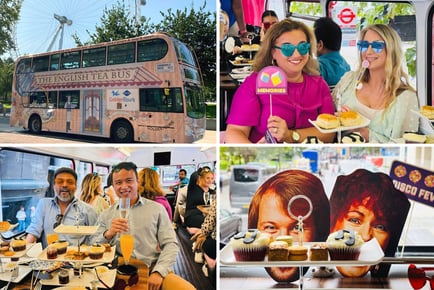 ABBA Inspired 'Mamma Mia' Afternoon Tea Bus - London