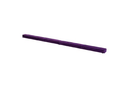 HOMCOM Balance Beam Trainer, 2.1 m - Vibrant Purple