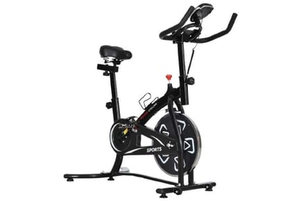 Compact Mini Desk Bike with LCD Display, Silver