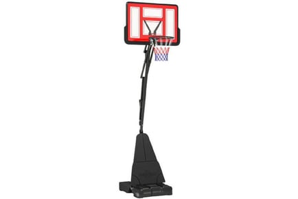 Premium Adjustable Basketball Hoop with Rebound System