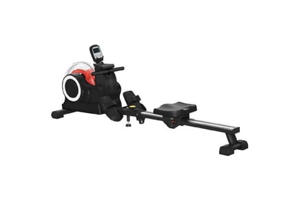 Black Foldable Water Rower