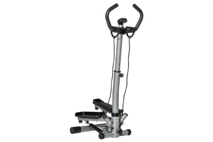 Twist Stepper with LCD Display for Home Fitness