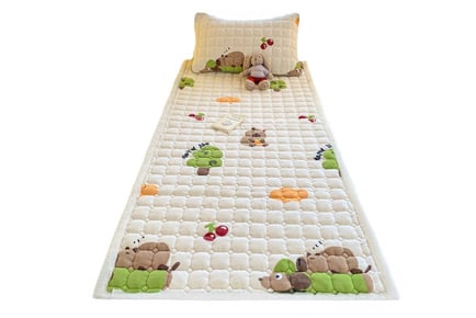 Cute Flannel Mattress Topper - 4 Sizes & 11 Designs!