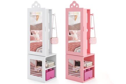 Kid's 3 in 1 Jewellery Armoire - 2 Colours!