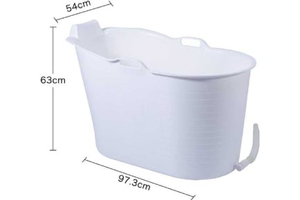 Freestanding Adult Soaking Bath - Hot & Cold Bliss