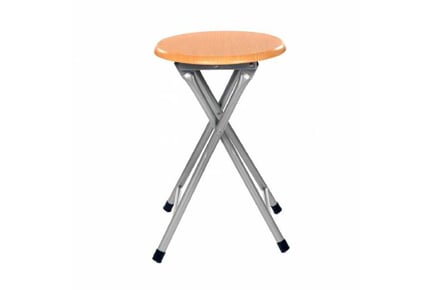 Wooden Folding Breakfast Kitchen Bar Stool Seat