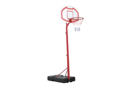 Height-Adjustable Basketball Hoop Stand - Available in 2 Vibrant Colors