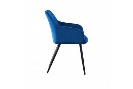 Austin Velvet Dining Chair - Chic Comfort with Color Options