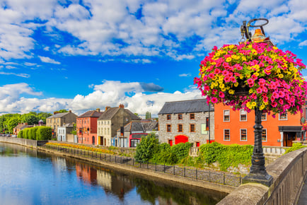 Kilkenny, Ireland Break & Breakfast for 2: Award-Winning City Centre Hotel, Dining & Late Checkout