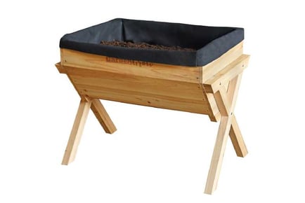 Medium Garden Grow Wooden Planter