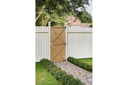 183cm height pine wood garden gate