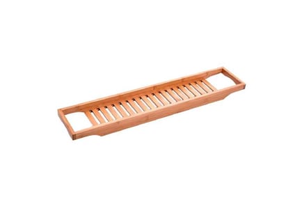 bamboo bath tray for bathroom