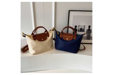 Women's Longchamp Inspired Tote Bag