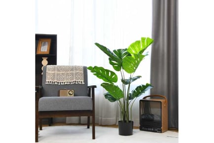 1.2 Meter Artificial Monstera Plants for Indoor Decoration