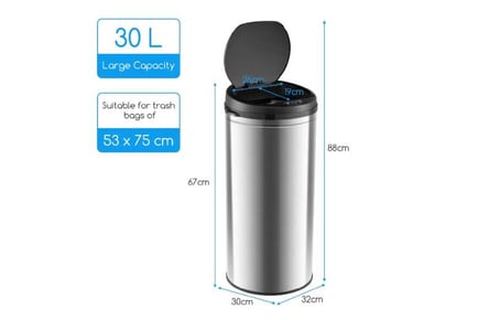 Touchless Trash Can