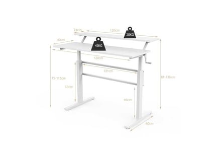 2-Tier Standing Desk